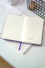 Matt Notebook 2026 Yılı 13x21 cm Günlük Ajanda Mor