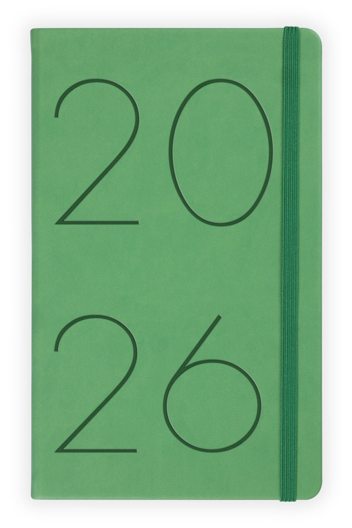 Matt Notebook 2026 Yılı 13x21 cm Günlük Ajanda Yeşil