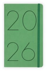 Matt Notebook 2026 Yılı 13x21 cm Günlük Ajanda Yeşil