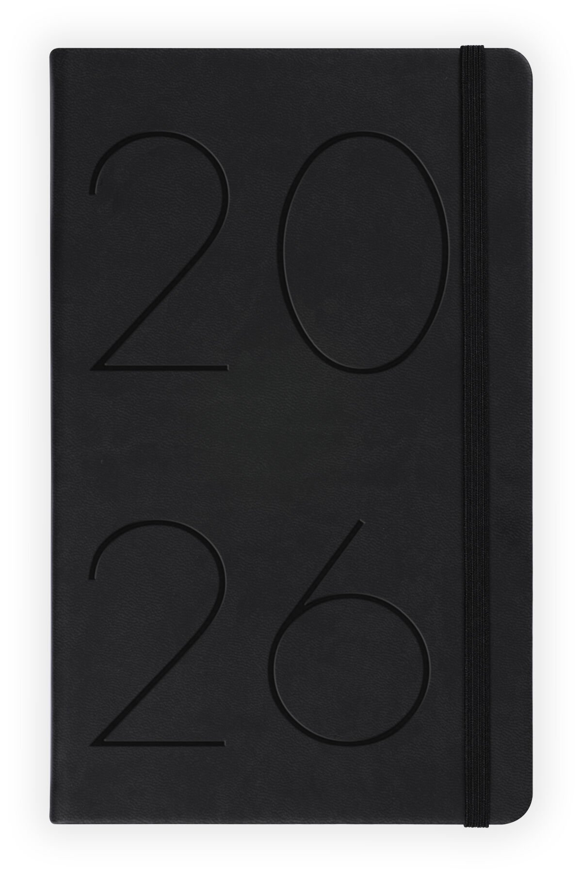 Matt Notebook 2026 Yılı 13x21 cm Günlük Ajanda Siyah