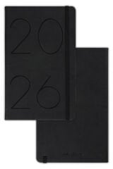 Matt Notebook 2026 Yılı 13x21 cm Günlük Ajanda Siyah