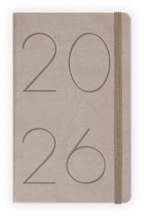 Matt Notebook 2026 Yılı 13x21 cm Günlük Ajanda Bej