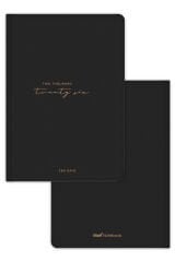 Matt Notebook 2026 Yılı A5 Tam Gün Ajanda 15x22 cm - 365 Gün Siyah