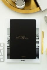 Matt Notebook 2026 Yılı A5 Tam Gün Ajanda 15x22 cm - 365 Gün Siyah