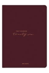 Matt Notebook 2026 Yılı A5 Tam Gün Ajanda 15x22 cm - 365 Gün Bordo