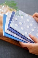 Matt Notebook A5 4'lü Defter Set Düz, Çizgisiz Terzi Dikiş