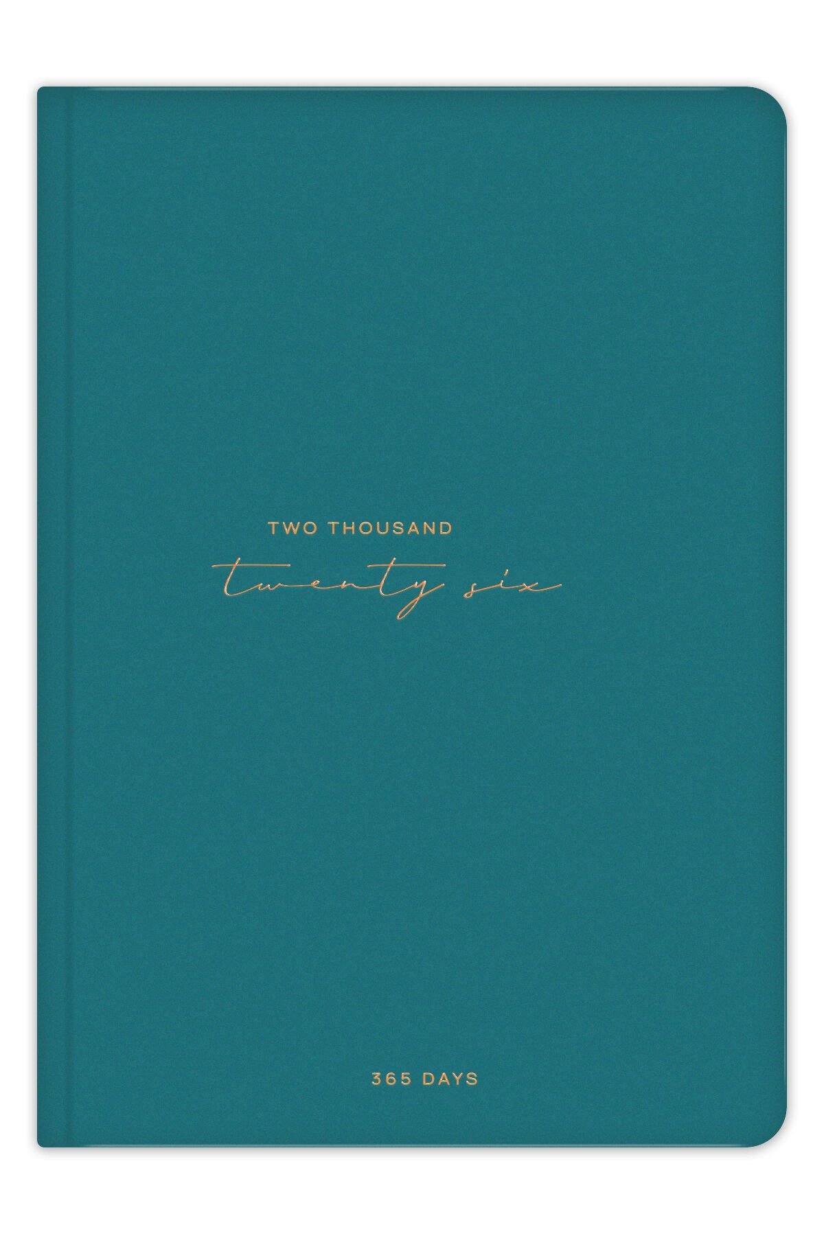 Matt Notebook 2026 Yılı A5 Tam Gün Ajanda 15x22 cm - 365 Gün Yeşil