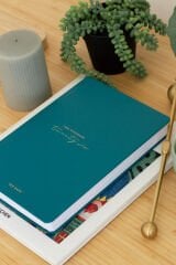 Matt Notebook 2026 Yılı A5 Tam Gün Ajanda 15x22 cm - 365 Gün Yeşil