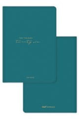 Matt Notebook 2026 Yılı A5 Tam Gün Ajanda 15x22 cm - 365 Gün Yeşil
