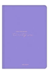 Matt Notebook 2026 Yılı A5 Tam Gün Ajanda 15x22 cm - 365 Gün Lila