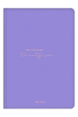 Matt Notebook 2026 Yılı A5 Tam Gün Ajanda 15x22 cm - 365 Gün Lila