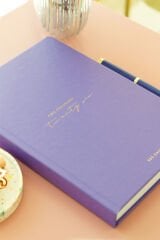 Matt Notebook 2026 Yılı A5 Tam Gün Ajanda 15x22 cm - 365 Gün Lila
