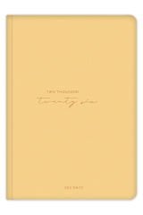 Matt Notebook 2026 Yılı A5 Tam Gün Ajanda 15x22 cm - 365 Gün Sarı