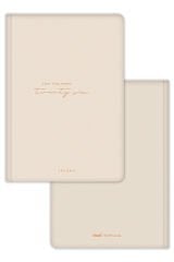Matt Notebook 2026 Yılı A5 Tam Gün Ajanda 15x22 cm - 365 Gün Bej
