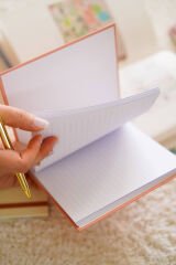 Matt Notebook 15x15 cm Kare 2'li Set Spiralli Çizgili Tarihsiz Not Defteri Gökkuşağı