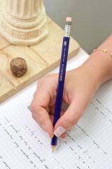Matt Notebook Premium Ahşap Gövdeli Versatil Uçlu Kalem 0.5 mm Lacivert