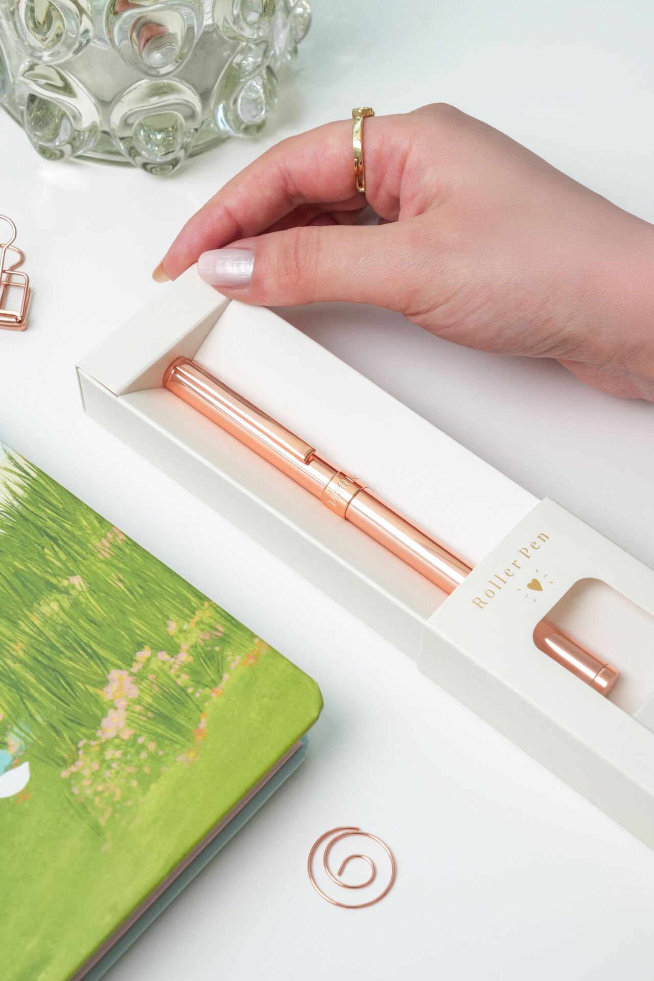 Matt Notebook Premium Roller Kalem Bronze RP25