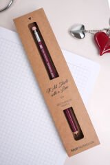 Matt Notebook Premium Ahşap Gövdeli Versatil Uçlu Kalem 0.5 mm Bordo