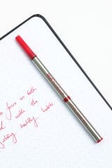 Matt Notebook 2'li Roller Kalem Refil Yedeği 0.7 mm Kırmızı R07