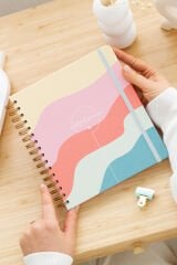 Matt Notebook Süresiz Planlayıcı Kare Ajanda